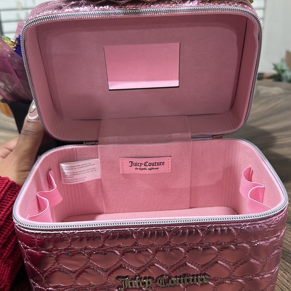NWT juicy couture hard cosmetic case ✨🩷✨🩷 - Picture 5 of 6